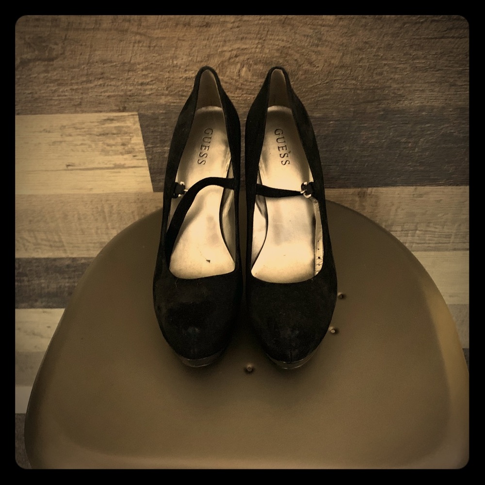 Guess Black Stilleto Pumps - Picture 2 of 3